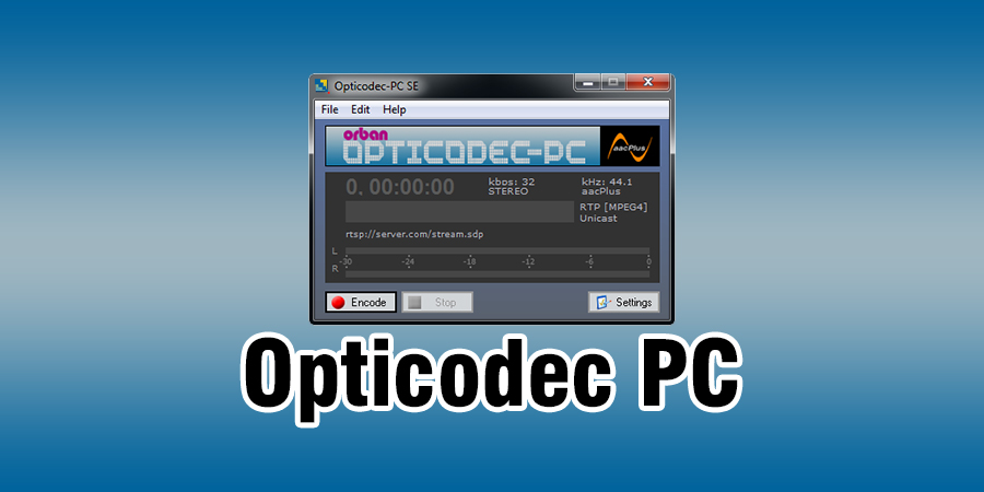 ¿Como trasmitir en vivo con opticodec en sonicpanel?